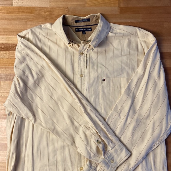 Tommy Hilfiger Big_&_Tall XXXL 100% cotton long sleeve shirt - Picture 3 of 5
